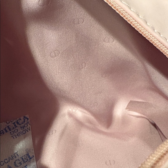 Christian Dior Newly Released Faux Pink Patent Leather Cosmetics & Accessory Bag - Picture 6 of 7